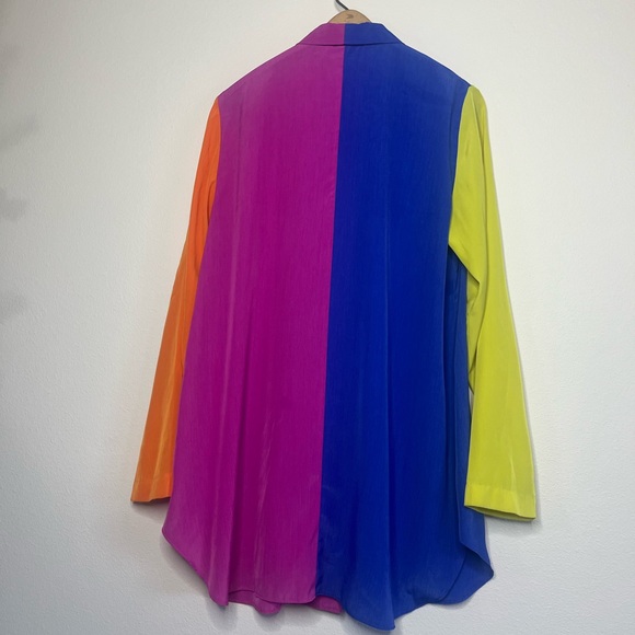 Vintage Multicolor Button-Down Shirt - Picture 4 of 6